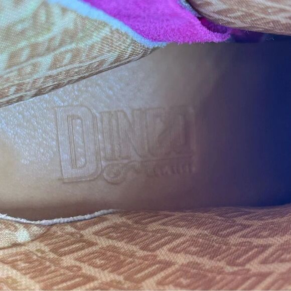 NEW Dingo Neon Moon Rhinestone Heeled Cowboy Western Boot Fuchsia Womens Size 8 - Picture 10 of 10